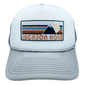 Jackson Hole, Wyoming Trucker Hat, Retro Jackson Hole Snapback Hat / Adult Hat