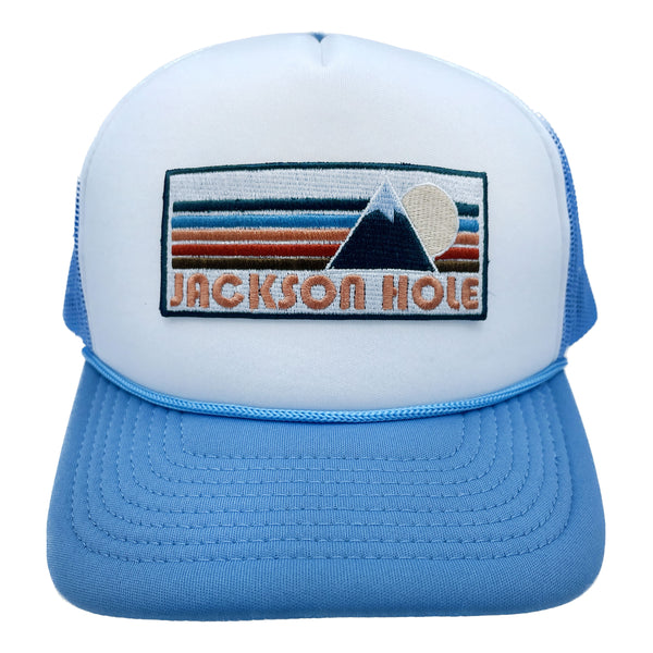 Jackson Hole, Wyoming Trucker Hat, Retro Jackson Hole Snapback Hat / Adult Hat