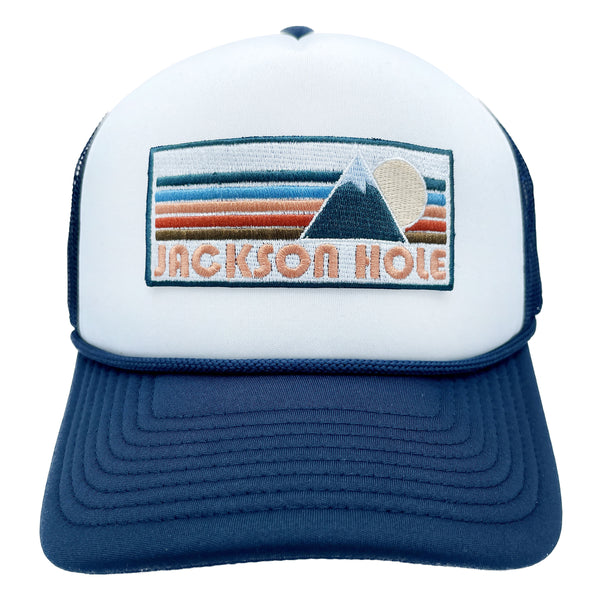 Jackson Hole, Wyoming Trucker Hat, Retro Jackson Hole Snapback Hat / Adult Hat