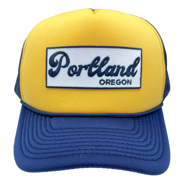 Portland, Oregon Trucker Hat, Retro Portland Snapback Hat / Adult Hat