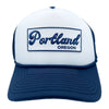 Portland, Oregon Trucker Hat, Retro Portland Snapback Hat / Adult Hat