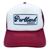 Portland, Oregon Trucker Hat, Retro Portland Snapback Hat / Adult Hat