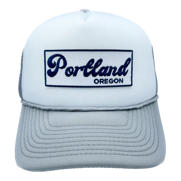 Portland, Oregon Trucker Hat, Retro Portland Snapback Hat / Adult Hat