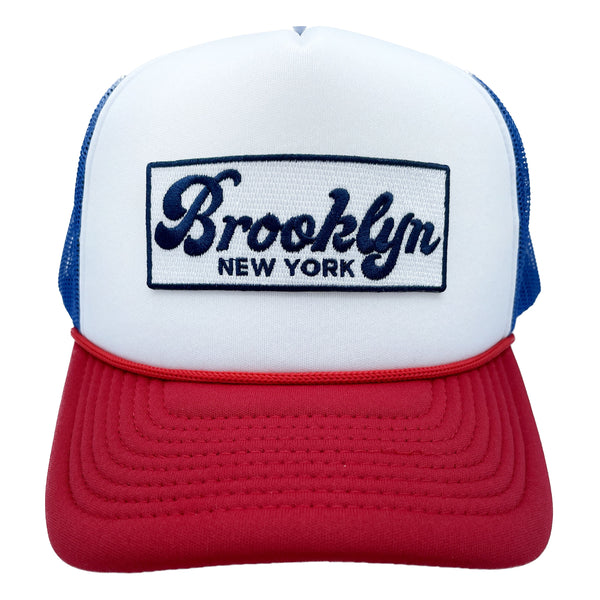 Brooklyn, New York Trucker Hat, Retro Brooklyn Snapback Hat / Adult Hat