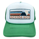Kids Jackson Hole Hat (Ages 2-12), Retro Mountain Jackson Hole, Wyoming Snapback Youth Hat / Kid's Hat