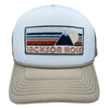 Kids Jackson Hole Hat (Ages 2-12), Retro Mountain Jackson Hole, Wyoming Snapback Youth Hat / Kid's Hat
