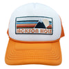 Kids Jackson Hole Hat (Ages 2-12), Retro Mountain Jackson Hole, Wyoming Snapback Youth Hat / Kid's Hat