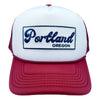 Kids Portland Hat (Ages 2-12), Retro Portland, Oregon Snapback Youth Hat / Kid's Hat