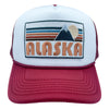 Kids Alaska Hat (Ages 2-12), Retro Mountain Alaska Snapback Youth Hat / Kid's Hat