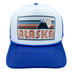 Kids Alaska Hat (Ages 2-12), Retro Mountain Alaska Snapback Youth Hat / Kid's Hat
