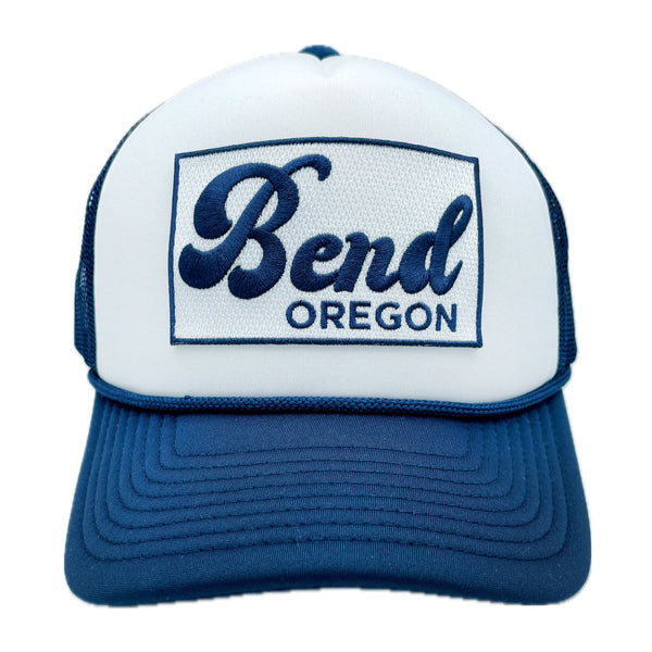 Bend, Oregon Trucker Hat, Retro Bend Snapback Hat / Adult Hat