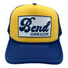 Bend, Oregon Trucker Hat, Retro Bend Snapback Hat / Adult Hat