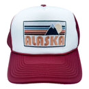 Alaska Trucker Hat, Retro Alaska Snapback Hat / Adult Hat