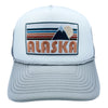 Alaska Trucker Hat, Retro Alaska Snapback Hat  / Adult Hat