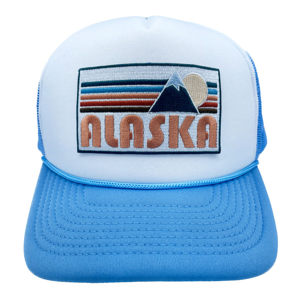 Alaska Trucker Hat, Retro Alaska Snapback Hat / Adult Hat