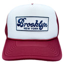 Brooklyn, New York Trucker Hat, Retro Brooklyn Snapback Hat / Adult Hat