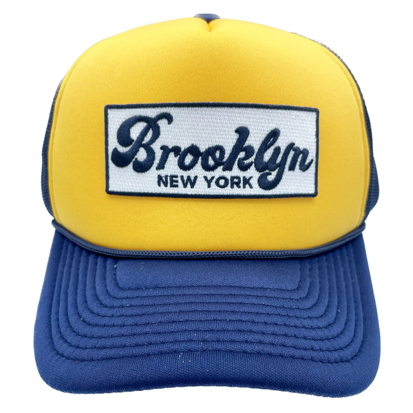 Brooklyn, New York Trucker Hat, Retro Brooklyn Snapback Hat / Adult Hat