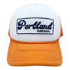 Kids Portland Hat (Ages 2-12), Retro Portland, Oregon Snapback Youth Hat / Kid's Hat