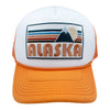 Kids Alaska Hat (Ages 2-12), Retro Mountain Alaska Snapback Youth Hat / Kid's Hat