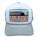 Kids Alaska Hat (Ages 2-12), Retro Mountain Alaska Snapback Youth Hat / Kid's Hat