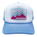 Kids' Colorado Trucker Hat - Retro 90s Snapback Youth Hat-2