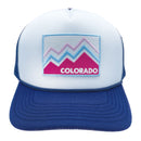 Kids' Colorado Trucker Hat - Retro 90s Snapback Youth Hat-4