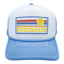 Kid's Brooklyn, New York Hat - Retro Sunrise Snapback Youth Hat-5