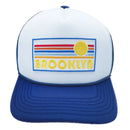Kid's Brooklyn, New York Hat - Retro Sunrise Snapback Youth Hat-1