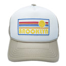 Kid's Brooklyn, New York Hat - Retro Sunrise Snapback Youth Hat-7