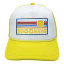 Kid's Brooklyn, New York Hat - Retro Sunrise Snapback Youth Hat-8