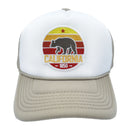 Kids' California Trucker Hat - Retro Bear Snapback Youth Hat-5