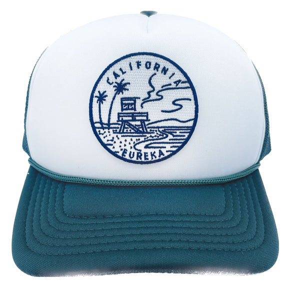 Kids' California Trucker Hat - State Design Snapback Youth Hat