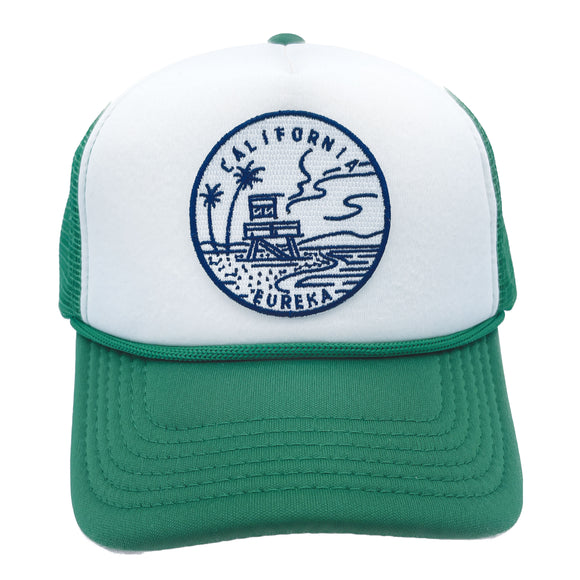 Kids' California Trucker Hat - State Design Snapback Youth Hat