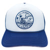 Navy Blue / White