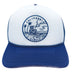 Navy Blue / White