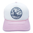 Kids' California Trucker Hat - State Design Snapback Youth Hat-11