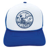 Royal Blue / White