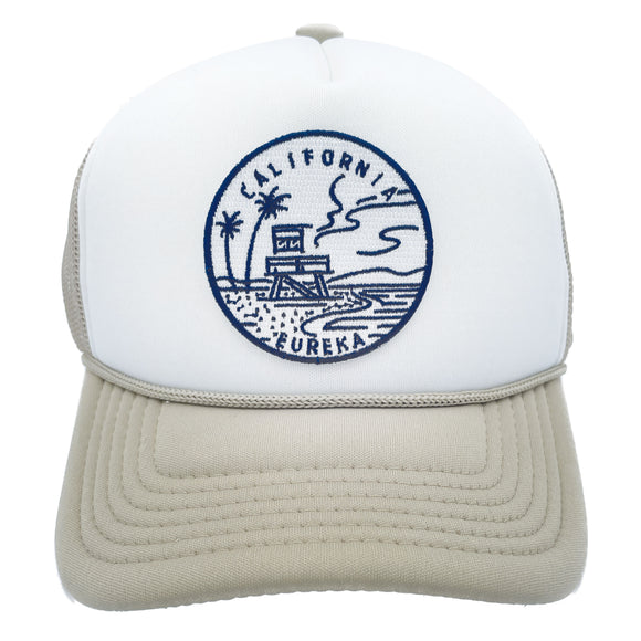 Kids' California Trucker Hat - State Design Snapback Youth Hat