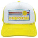 Kids' California Trucker Hat - Retro Sun Snapback Youth Hat-7