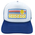Navy Blue / White