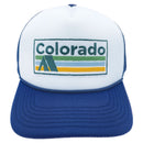 Kids' Colorado Trucker Hat - Retro Camping Snapback Youth Hat-2