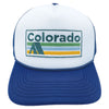 Kid's Colorado Hat (Ages 2-12) - Retro Camping Colorado Snapback Trucker Toddler Hat / Kid's Hat