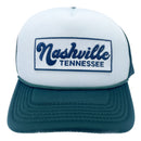 Kids' Nashville, Tennessee Trucker Hat - Retro Snapback Youth Hat-2