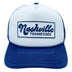 Navy Blue / White