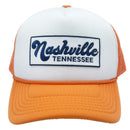 Kids' Nashville, Tennessee Trucker Hat - Retro Snapback Youth Hat-7