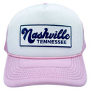 Kids' Nashville, Tennessee Trucker Hat - Retro Snapback Youth Hat-8