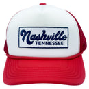 Kids' Nashville, Tennessee Trucker Hat - Retro Snapback Youth Hat-9
