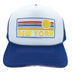 Navy Blue / White
