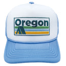 Kids' Oregon Trucker Hat - Retro Camping Snapback Youth Hat-4
