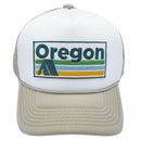 Kids' Oregon Trucker Hat - Retro Camping Snapback Youth Hat-6